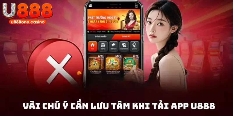 Lưu ý cần nắm rõ trước khi tải app U888